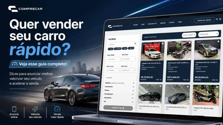 Quer vender seu carro rápido? Veja esse guia completo!