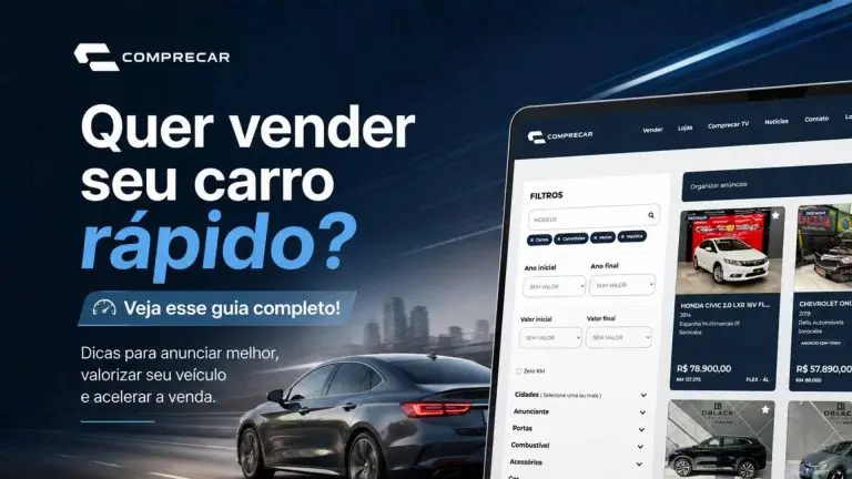 Quer vender seu carro rápido? Veja esse guia completo!