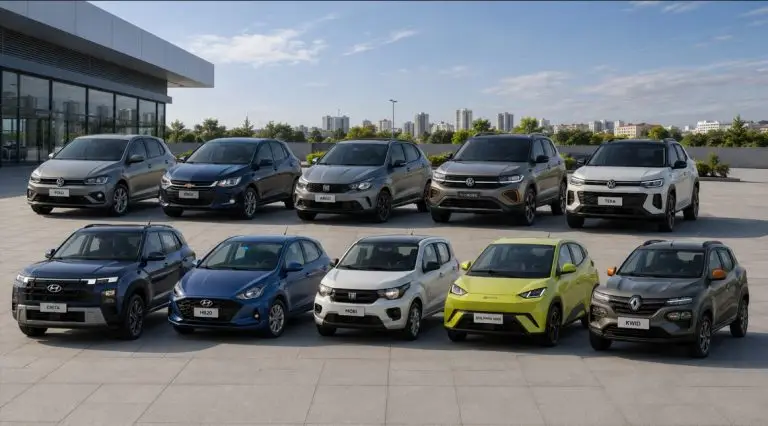 Carros mais vendidos em 2026 no Brasil: guia completo