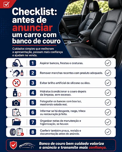 Detalhe do couro sintético de uma cadeira preta
