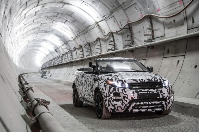 Land Rover mostra Evoque conversível em Genebra 