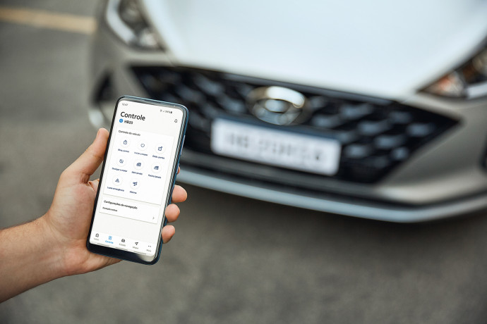 Hyundai apresenta sua plataforma veicular “conectada” Bluelink, no Brasil