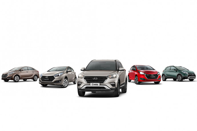 Hyundai Brasil fecha trimestre em quarto lugar nas vendas de automóveis