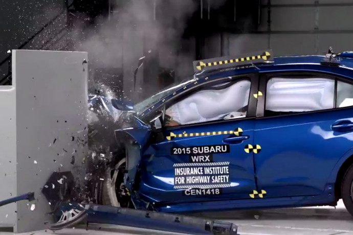 Subaru WRX conquista classificação máxima na IIHS