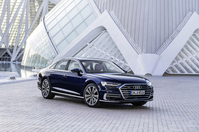 Novo Audi A8 estará no Salão do Automóvel