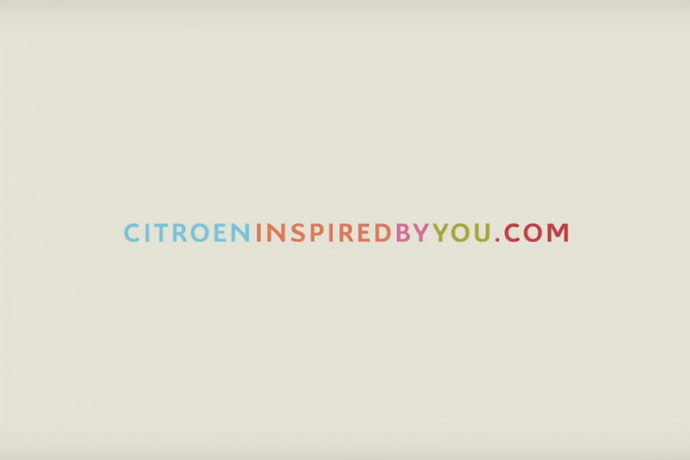 Citroën lança nova campanha institucional “Inspired by You”
