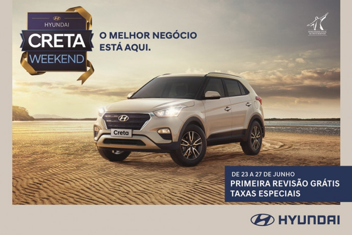 Comprou o Hyundai Creta neste fim de semana, ganha a primeira revisão grátis