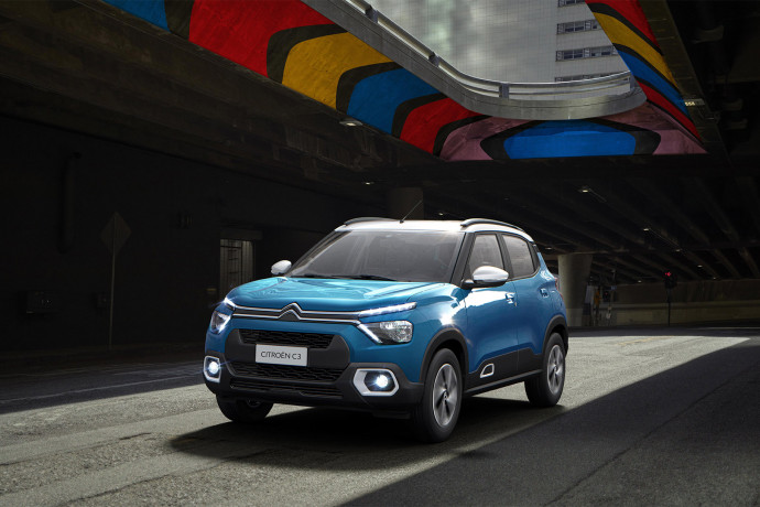 Citroën divulga fotos do interior do Novo C3