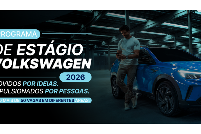 Volkswagen do Brasil abre Estágio para 2026 Volkswagen do Brasil abre Estágio para 2026