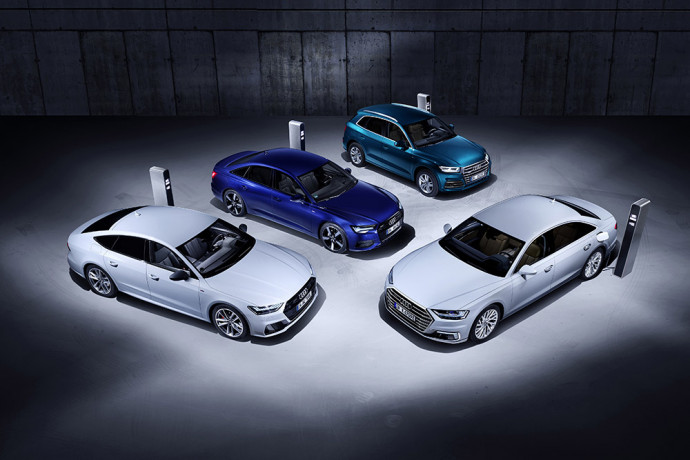 Audi lança Q5, A6, A7 e A8 em versões plug-in híbridas 
