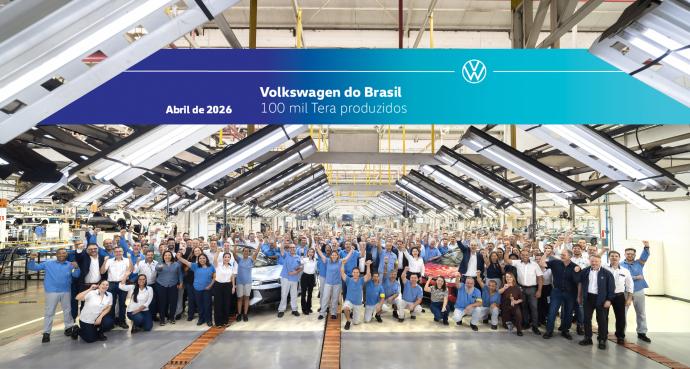 VW Tera: 100 mil unidades produzidas e o SUV mais vendido do BR