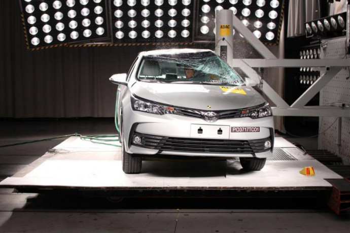 Toyota Corolla obtém nota máxima no crash test do Latin NCAP