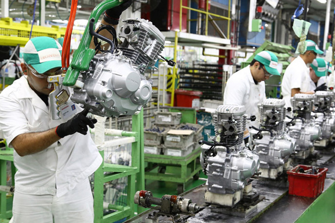 Honda comemora a produção de 500 mil motores de 160 cm³ no Brasil