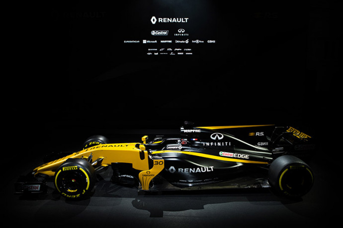 Renault apresenta seu carro de Fórmula 1 para 2017