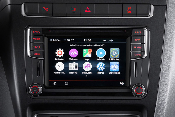 Central multimedia da Volkswagen avança em conectividade