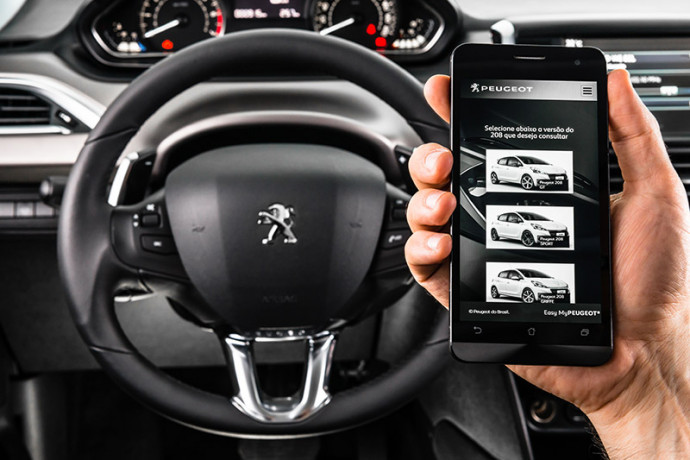 Peugeot lança aplicativo de realidade aumentada