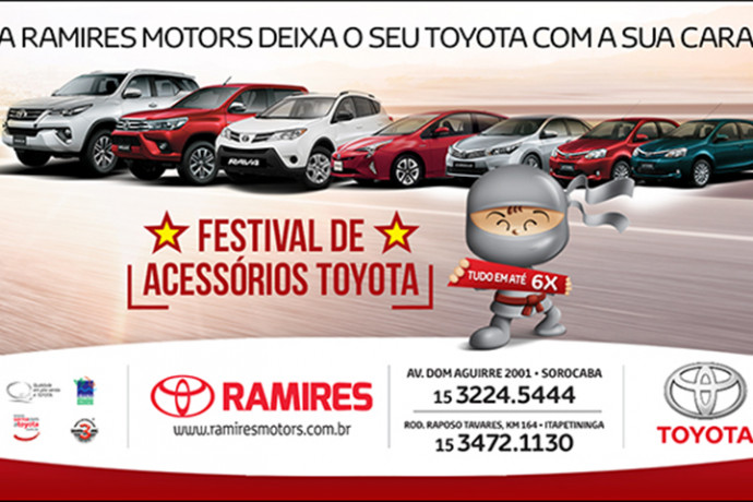 Toyota Ramires Motors investe no segmento de acessórios