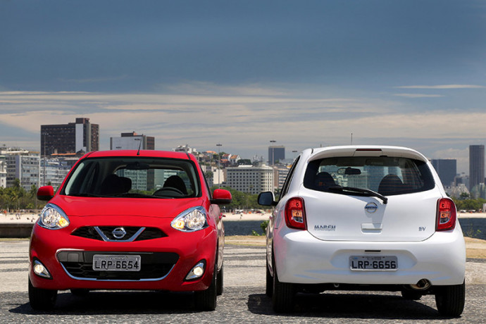 Nissan New March ganha motor 1.0 de três cilindros