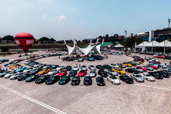 Maior encontro de Porsches no Brasil acontece neste sábado em Interlagos