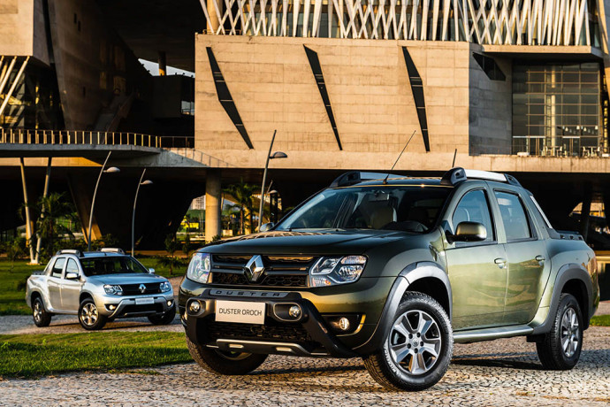 Renault Duster Oroch terá três versões de acabamento