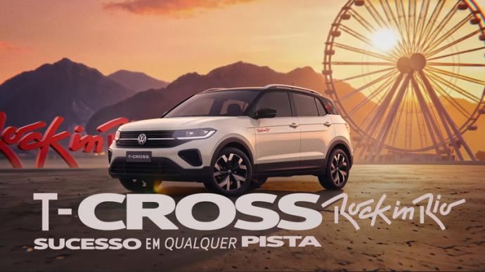Campanha leva T‑Cross Rock in Rio às pistas