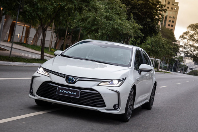 Toyota é responsável por 65% do mercado de híbridos no Brasil em 2019