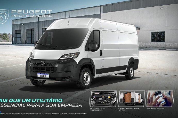 PEUGEOT APRESENTA NOVO BOXER 2026 PEUGEOT APRESENTA NOVO BOXER 2026