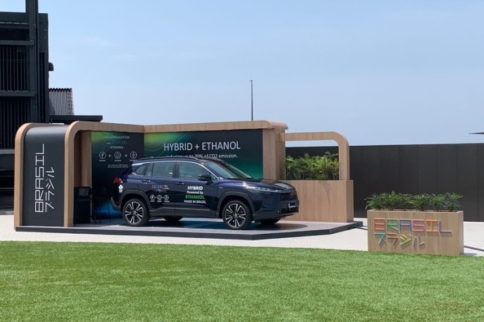 Toyota do Brasil apresenta tecnologia híbrida flex Toyota do Brasil apresenta tecnologia híbrida flex