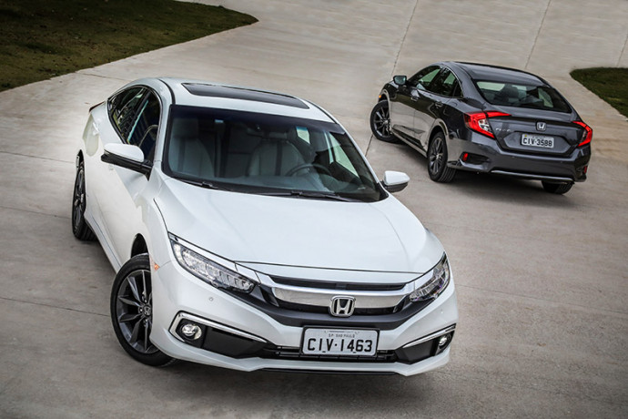Honda Civic 2020 chega com novidades