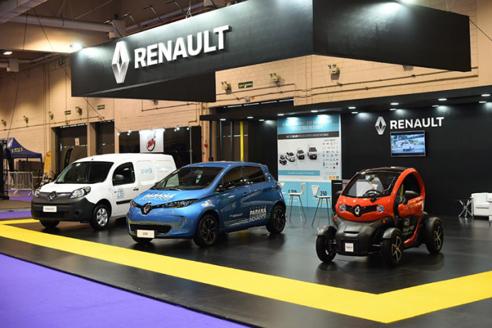 Renault participa pela 5ª vez do Salão de Veículos Híbridos-Elétricos