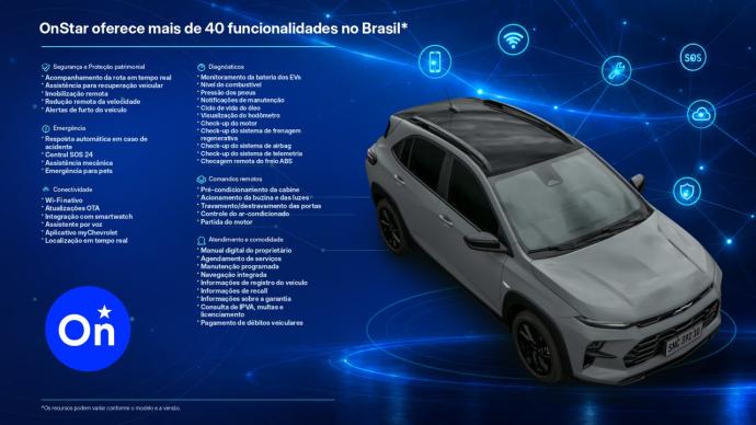 OnStar completa 30 anos globalmente