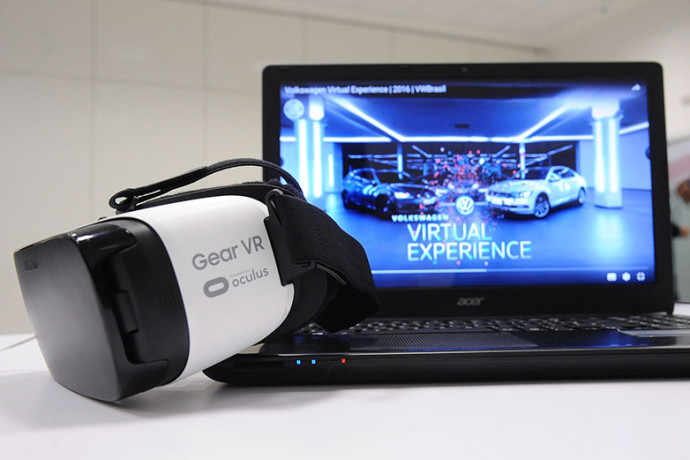 Volkswagen lança “Virtual Experience”, para mostrar modelos com vista 360 graus