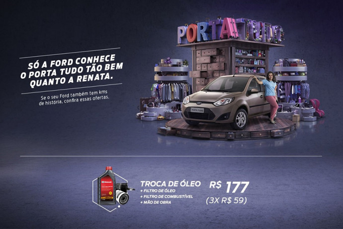 Ford lança campanha com ofertas de peças para veículos