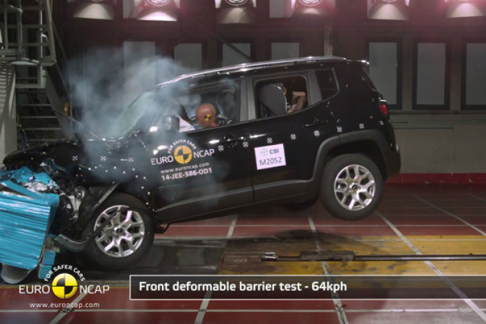 Jeep Renegade conquista cinco estrelas no Euro NCAP