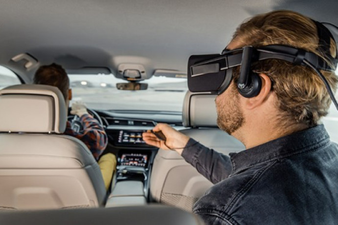 Audi leva realidade virtual para dentro do carro