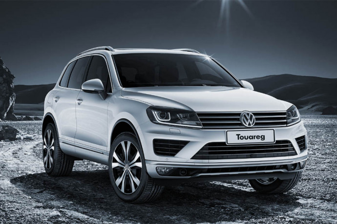 Volkswagen e o Touareg R-Line com design renovado