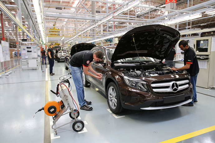Mercedes-Benz GLA agora fabricado em Iracemápolis-SP