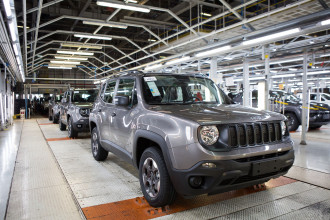 Jeep chega à marca de 450 mil unidades produzidas do Renegade, no Brasil