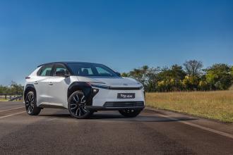 Toyota estreia com seu primeiro modelo 100% elétrico no Brasil