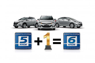 Hyundai com garantia 6 anos para a linha HB20