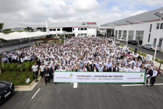 Toyota revitaliza sua fábrica em São Bernardo do Campo