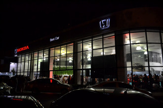 Honda HR-V é mostrado em festa, na Honda Benicar