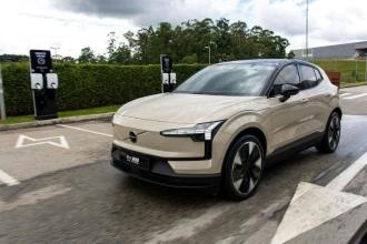 Volvo Car Brasil fecha trimestre com 51,4% de carros elétricos