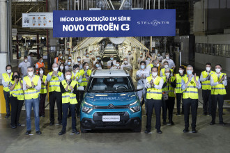 Começa a produção do Novo Citroën C3 em Porto Real