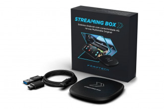 Streaming Box da Faaftech é opção para assistir vídeos na central multimídia