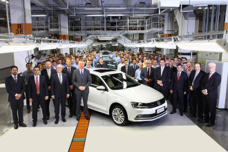 Volkswagen começa a produzir Jetta 1.4 TSI na fábrica Anchieta