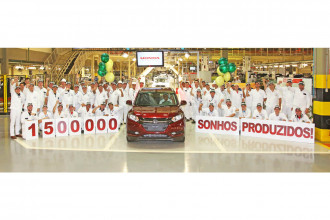 Honda Automóveis comemora 1,5 milhão de carros no Brasil