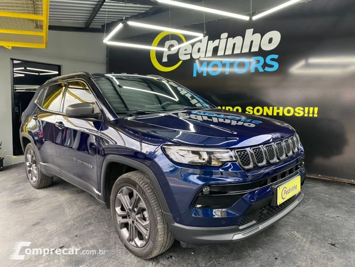 Compass 1.3 16V 4P FLEX LONGITUDE 80 ANOS T270 TURBO AUTOMÁT