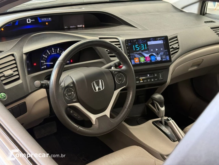 CIVIC 2.0 LXR 16V FLEX 4P AUTOMÁTICO