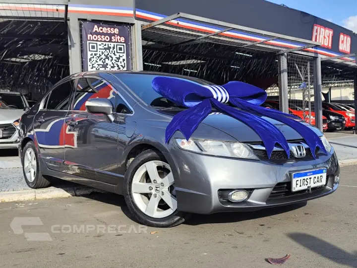 CIVIC 1.8 LXS 16V FLEX 4P AUTOMÁTICO